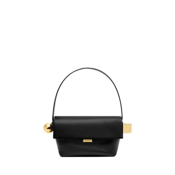 Jacquemus Le Rond Carre Leather Shoulder Bag - NWT - Picture 1 of 5